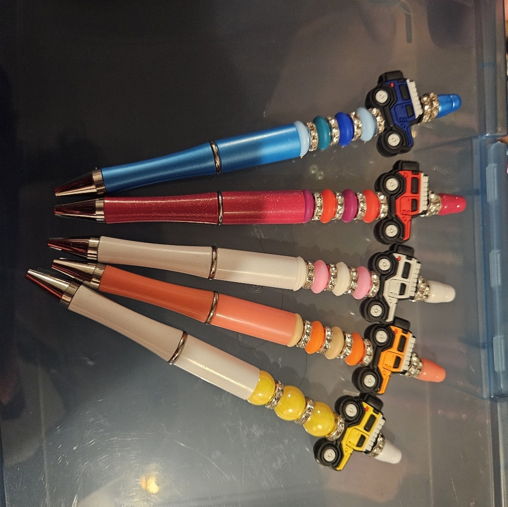 Beadable pens